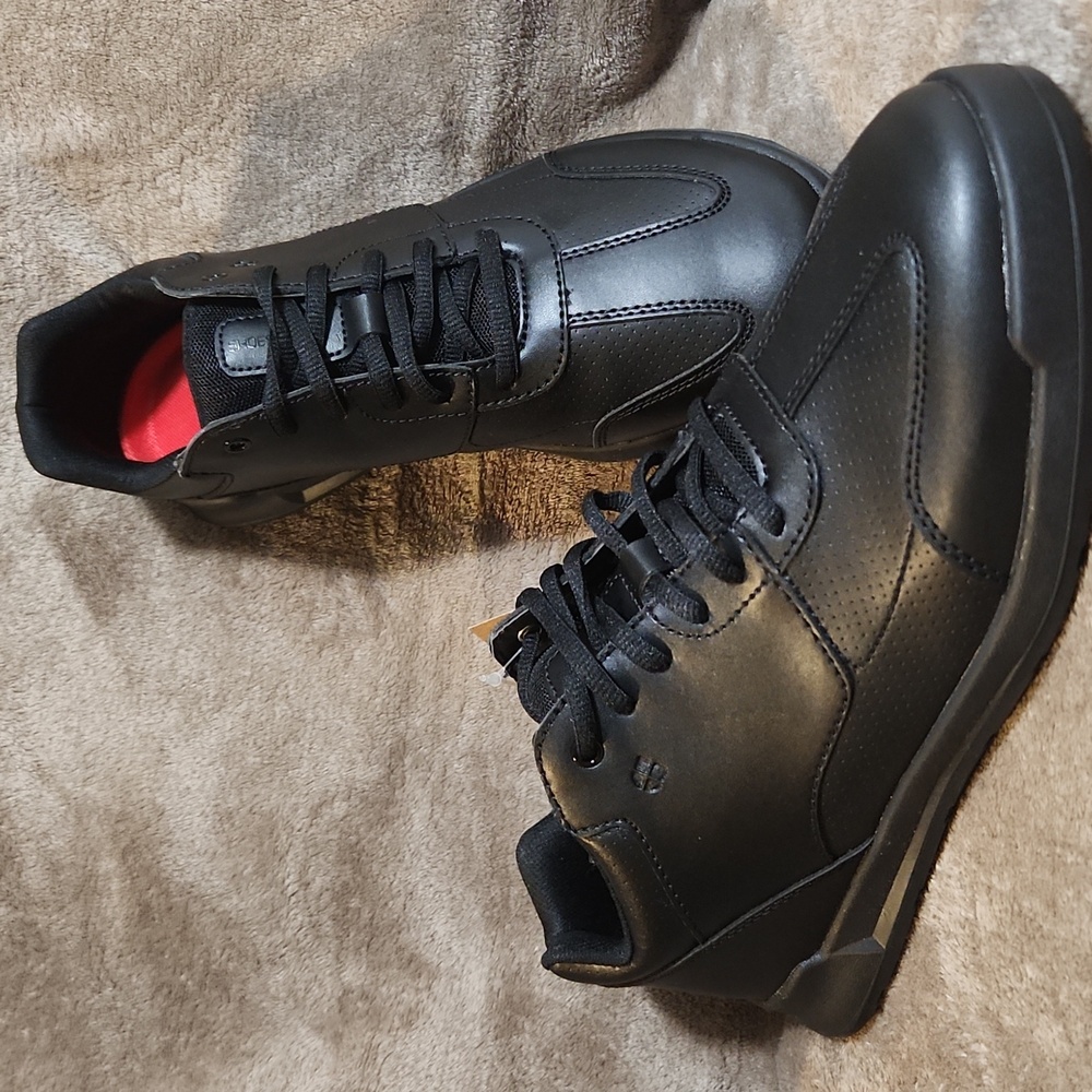 Liberty Womens Black Sneakers Slip Resistant Work Shoes US 8.5 WIDE